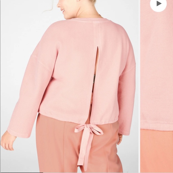 Fabletics Anna Tie - Back Sweatshirt - Picture 3 of 11